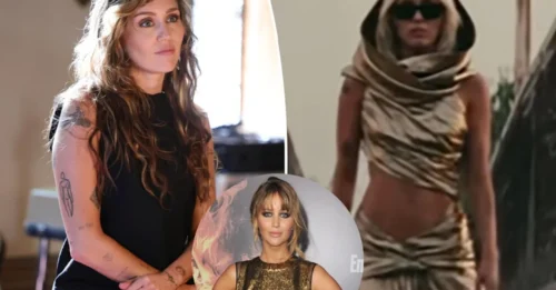 Miley Cyrus officially confirms: The 'Flowers' dress hides a savage message for Jennifer Lawrence!