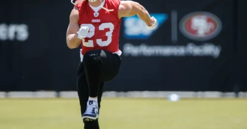 49ers OTAs: Healthy Christian McCaffrey is a sight for sore eyes