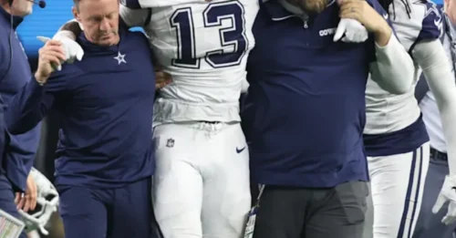Cowboys’ Rising Star Overshown Reveals Shocking Knee Injury Update – What Really Happened?
