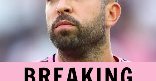 Jordi Alba is on Inter Miami's alarming injury list ahead of the match against Columbus Crew!