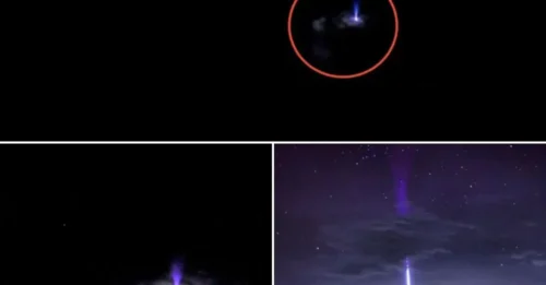 From the silence of space, the ISS captured a rare ‘Blue Jet’ lightning—an electrifying mystery that still baffles scientists below.
