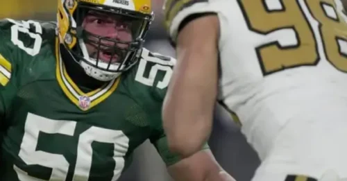 While some await contract extensions from home, Zach Tom is at voluntary OTAs. His reason? It's not what you think