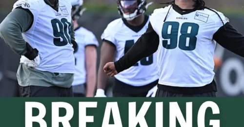 Something absolutely shocking happened at the Eagles OTA practice – and it all came down to these two plays!
