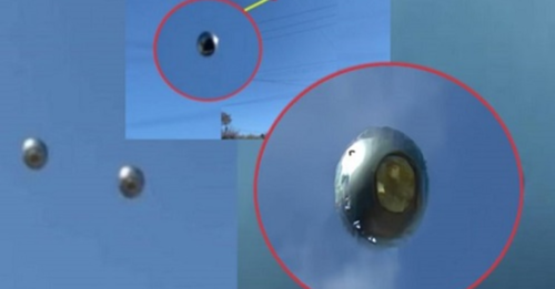 Spherical UFO captured near US-Mexico border by witnesses hailed as one of the greatest photos ever