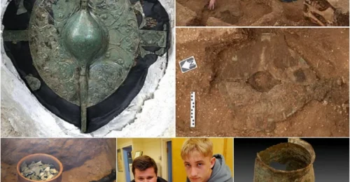 Lucky man discovers prehistoric ‘treasure’ worth up to 1 MILLION pounds, including an ancient Sword and a 2,000-year-old Celtic chariot