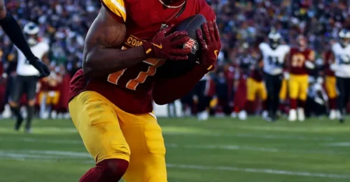 The Patriots have just finalized a blockbuster deal, reaching an agreement to trade for a Washington Commanders wide receiver, forming a monster duo with Drake Maye.