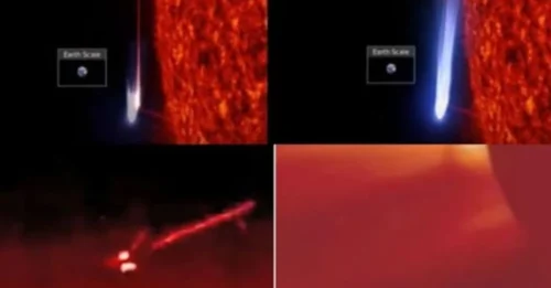 NASA’s satellite captured a bizarre UFO-like anomaly near the sun—sparking shockwaves as experts scramble for answers they can’t explain.