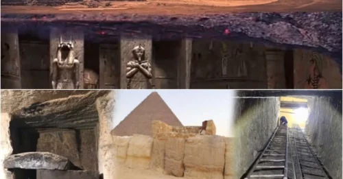 There is a hidden underground ‘city’ beneath the Giza Pyramids, experts claim