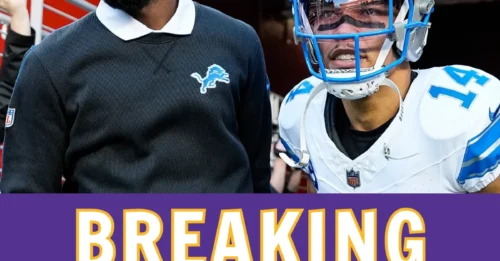 Amon-Ra St. Brown just made a surprising comment about Brian Flores that shocked Vikings fans!
