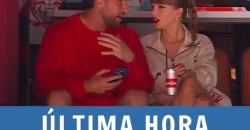 Taylor Swift y Travis Kelce son una pareja ganadora en la noche del cuarto partido de la final de la Copa Stanley.