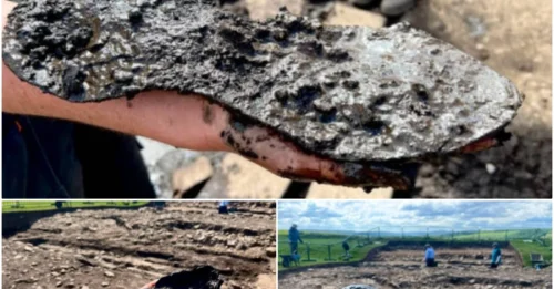 Massive Roman Shoe Unearthed at Magna Fort Reveals Foot of a Giant Soldier