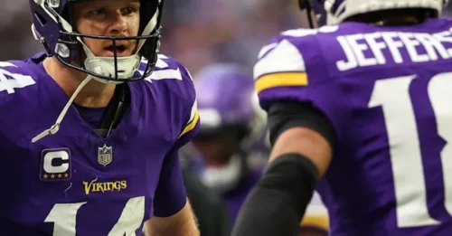 Justin Jefferson has just been named the NFL's No. 1 wide receiver – and here's why Sam Darnold might be kicking himself!