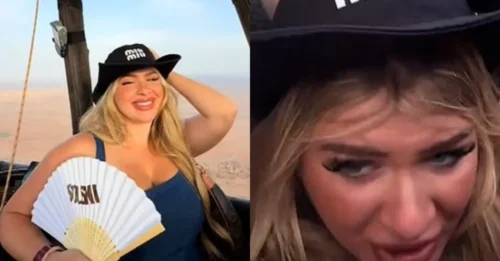 Love Island star reveals shocking footage of near-death hot air balloon crash – while Brazil's death toll hits 8