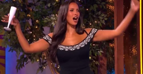 Maya Jama nearly broke down in tears on livestream after her 'gold-worthy' earring mysteriously disappeared!