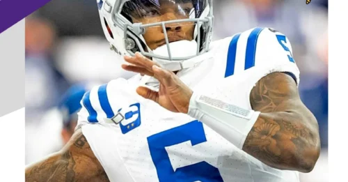 The Vikings are considering a blockbuster trade with the Colts - a $34 million bombshell that could reshape the season