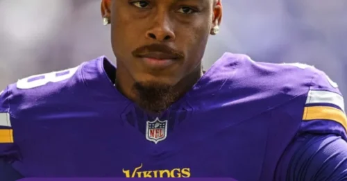 Shocking Revelation: Lions’ Gibbs Ranks Vikings’ Justin Jefferson Among NFL’s Elite WRs!