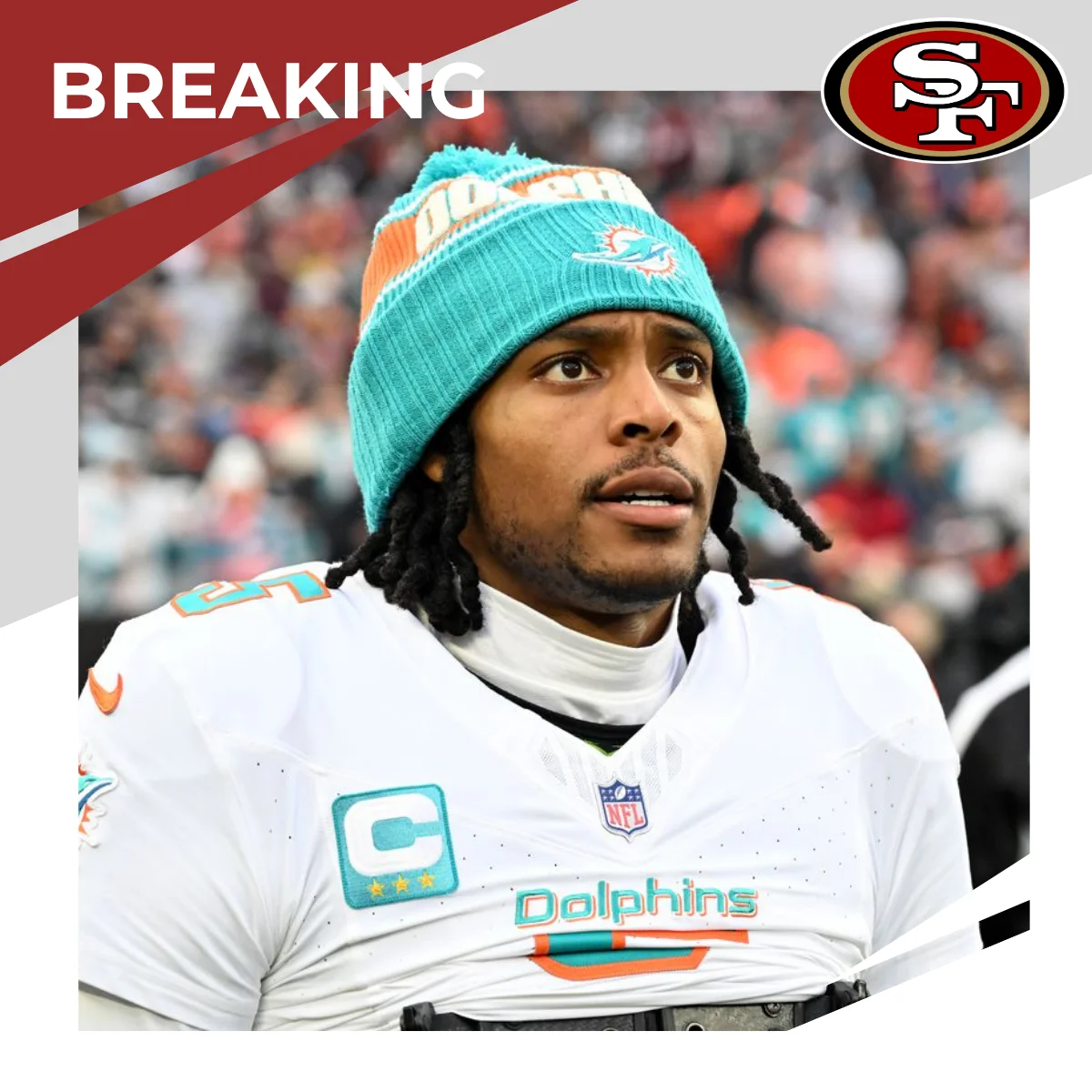 The 49ers' roster suddenly