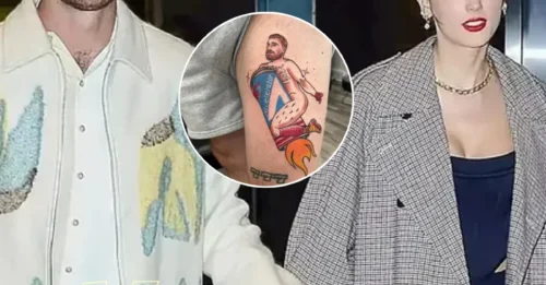 Cowboys fan tattoos Travis Kelce on their body – Swifties and NFL are 'shocked' by this detail – and the reason behind it will leave you stunned!