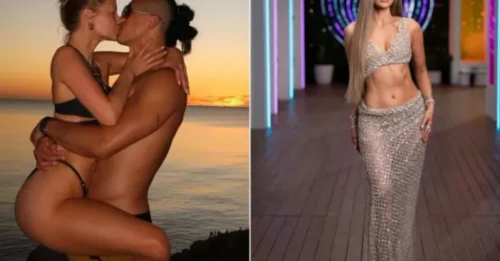 Unapologetically bold, Ariana Madix shows off her sizzling body as she straddles her wealthy athlete boyfriend during a steamy night in paradise Fiji!