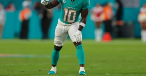 Tyreek Hill is 