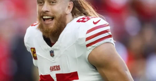 49ers Star George Kittle Shares Heartfelt 4-Word Message for Parents Bruce and Jan on Their Special Milestone