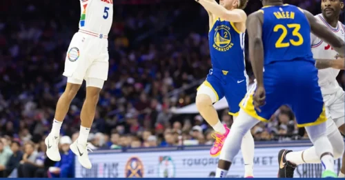 NBA in SHOCK as Golden State Warriors plot STEAL of Sixers' elite scorer – 47% FG and 37% 3PT: his efficiency is INSANE for just eight attempts per game!