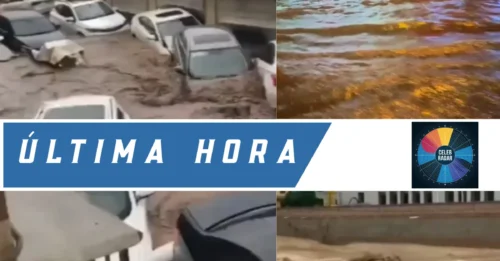 Vídeos de terror muestran cómo las inundaciones inundan China convirtiendo las carreteras en rápidos, dejando al menos 38 muertos y 80.000 evacuados de Pekín.