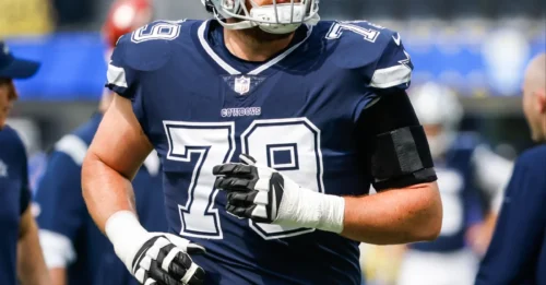 Dallas just SHOCKED the NFL by cutting ties with their 6-foot-8 veteran and replacing him with a Super Bowl champ—this move came out of NOWHERE!