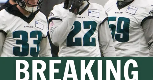 Breaking: ‘Cut Him Now!’ – Eagles Star’s Blatant Lack of Effort Sparks Outrage Among Fans!