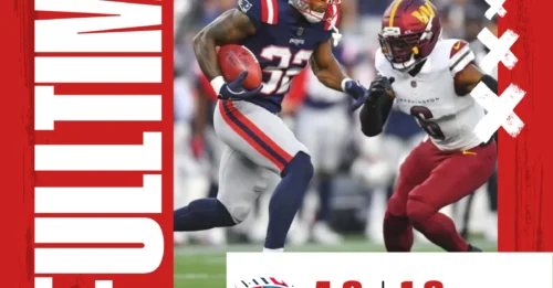 Commanders' DEFENSE LEFT IN SHAMBLES! PATRIOTS'' 48-18 Explosive 48-18 Win Sends AFC East a Terrifying Message!