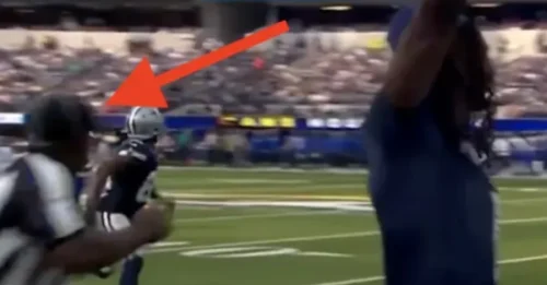 SHOCKING MOMENT: Referee FLATTENS CeeDee Lamb with BRUTAL illegal hit!
