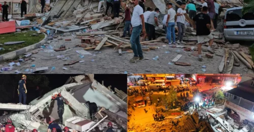 CHOQUE TERREMOTO: Al menos un muerto y 29 heridos en Turquía tras un terremoto de magnitud 6,1 con equipos de emergencia buscando entre los escombros
