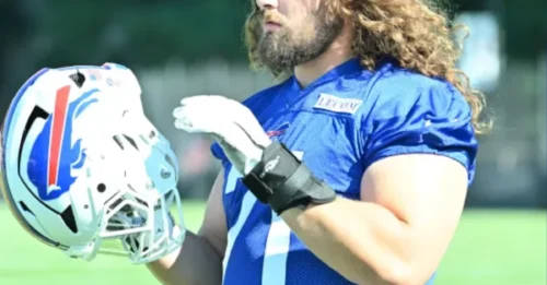 Bills’ roster hopeful won’t cut his hair if he makes Buffalo’s roster — his last haircut was 7 years ago