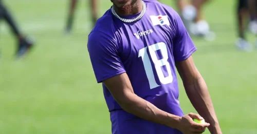 Justin Jefferson's Shocking Status Update Sends Vikings Fans Into Frenzy Ahead of Patriots Clash