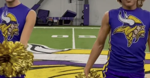 Viking-Style Clapback: Male NFL Cheerleader Roars 4 Words That Crush Haters!