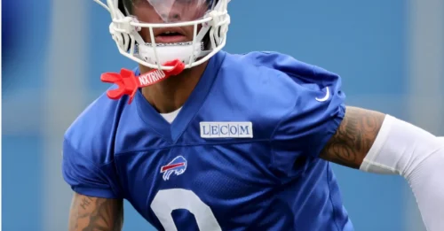 Bills’ Big-Bodied WR 6-Foot-4, 215-Pound Star in Danger: One Wrong Move Could End His Shot at Glory