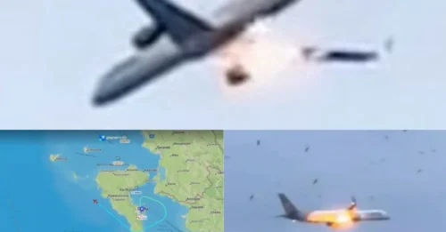 Boeing estalla en llamas al despegar de Corfú mientras los pasajeros envían sus 