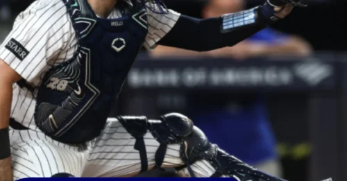 Austin Wells’ Batting Average Drops to .206 — Yankees Hand Catching Job to Ben Rice Amid Power Struggles