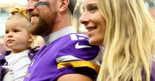 A Stunning Declaration from Adam Thielen’s Wife Just Revealed His True Future with the Carolina Panthers.