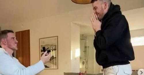Former MAFS star Liam Cooper pulls off a shock reunion with ex-boyfriend Samuel Levi – and the two are now officially engaged