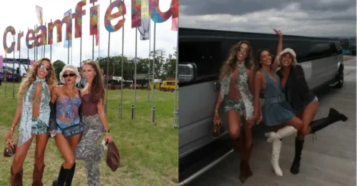 Creamfields Shockwave: Love Island & TOWIE Beauties Caught in Mangled Limo Wreck