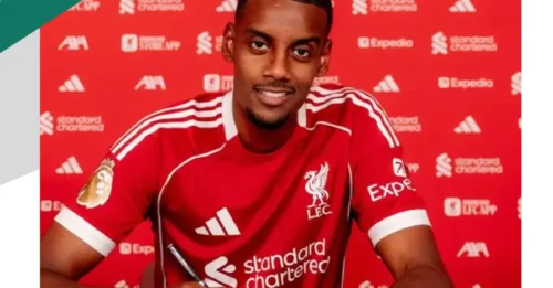 The football world is stunned: Alexander Isak Unleashes Fiery 6-Word Response to Liverpool's Bold Welcome.