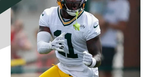 Green Bay Shocker: Elgton Jenkins Makes Stunning Return to Practice as Rookie Sensation Jayden Reed Sidelined