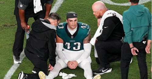 Philadelphia Disaster: Ben VanSumeren's Season Takes Devastating Turn on Innocuous Play After the Whistle.