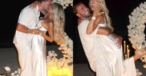 SHOCK ENGAGEMENT: Love Island All Stars couple set social media ablaze with sweet proposal photos in the heart of Dubai!