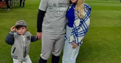 Carlos Rodón’s wife confronts the umpire, accusing bias right after the Yankees’ nail-biting win