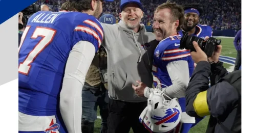 Sean McDermott unexpectedly broke down in tears with an emotional message to the players in the locker room after the Week 1 game.