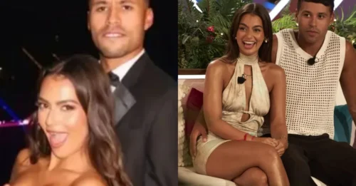 They're Not On Love Island Anymore! Conor and Megan's 'Sizzling' Display of Affection Steals the Show at the NTAs
