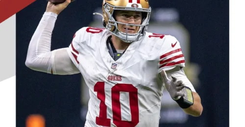 The 49ers' brutal Mac Jones vote of confidence sends a shocking message about Brock Purdy's immediate future.