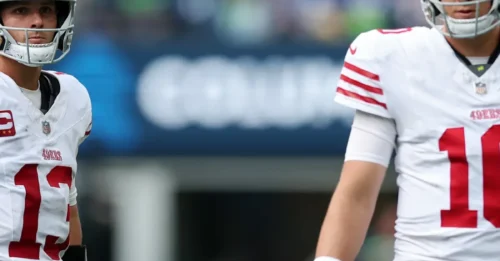 1 simple reason 49ers won’t let QB controversy erupt with Mac Jones and Brock Purdy